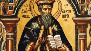 Ai image of Saint Augustine of Hippo