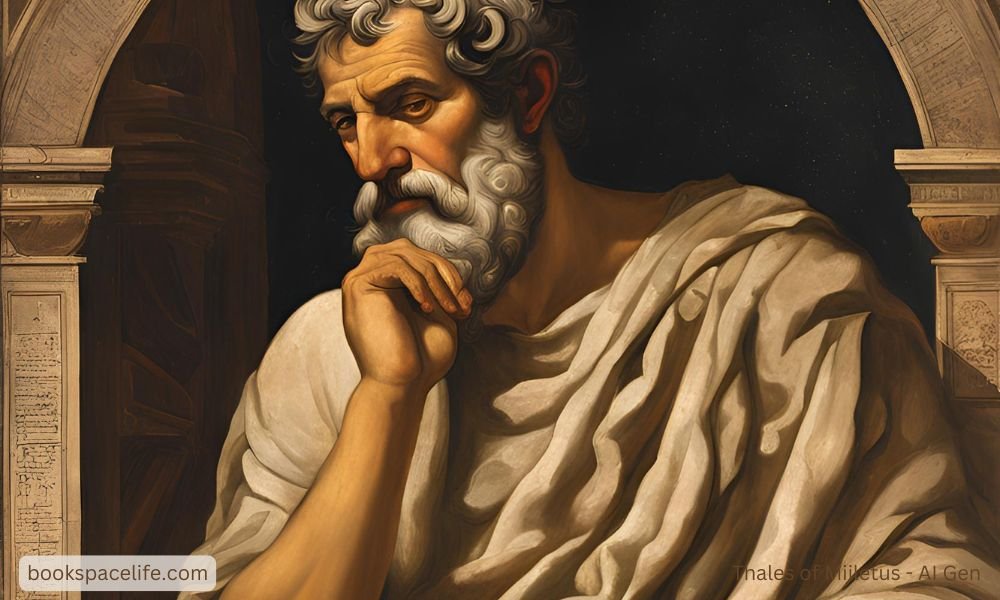 Thales of Miletus - Ancient Greek Philosopher - Ai generated image